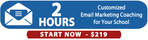 2 hours of coaching on email marketing