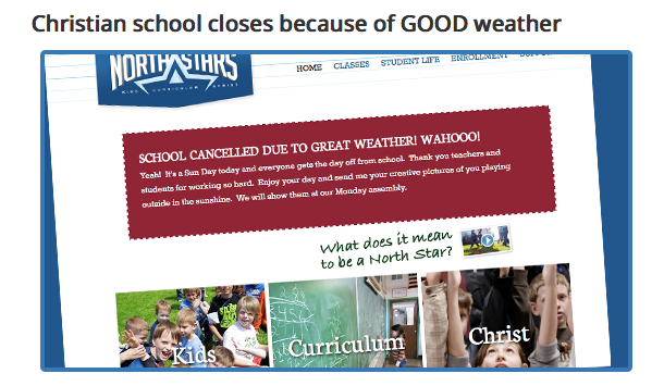 school cancellation