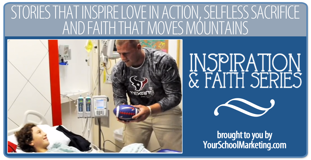 Faith & Inspiration: J.J. Watt and 3 Orphans