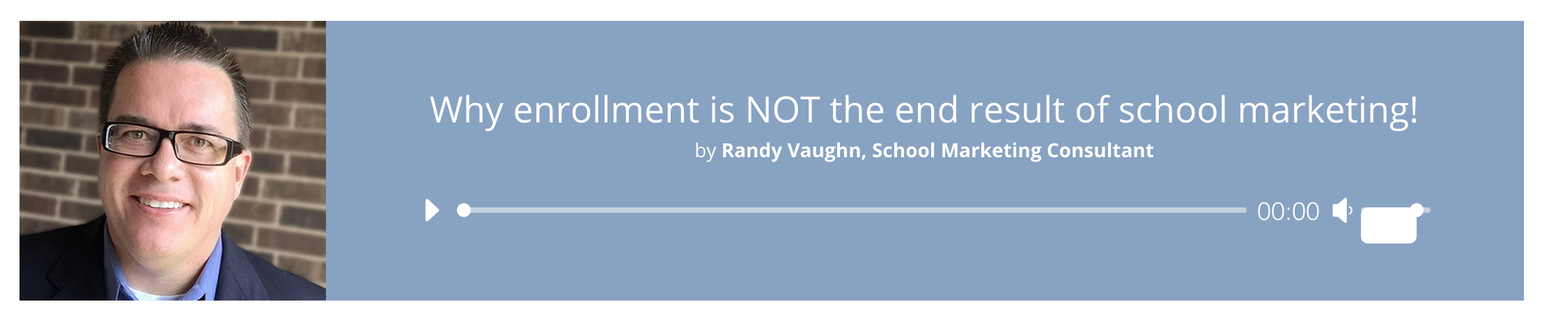 How do you define school marketing?