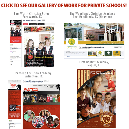 Click to view our gallery of work for private schools