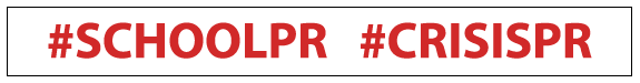 Try these hashtags on Twitter:  #schoolpr and #crisispr