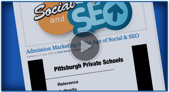 Admission Marketing in the Age of Social & SEO: WhippleHill.com
