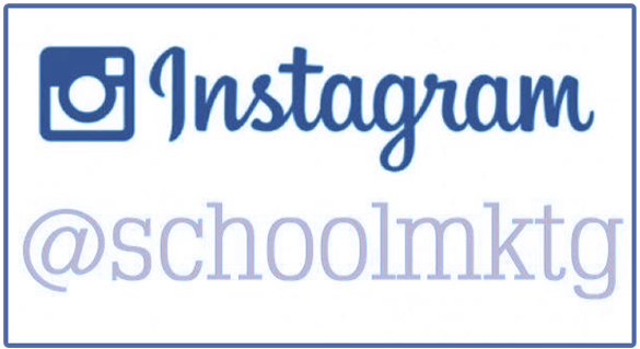 School marketing ideas on Instagram #ismarketing