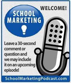 Do you have a question about marketing your school?  Leave us a voicemail!
