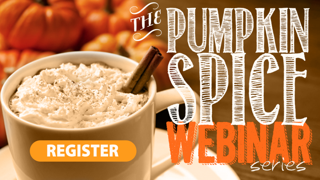 via @schoolmktg PUMPKIN SPICE WEBINAR SERIES - Register now!