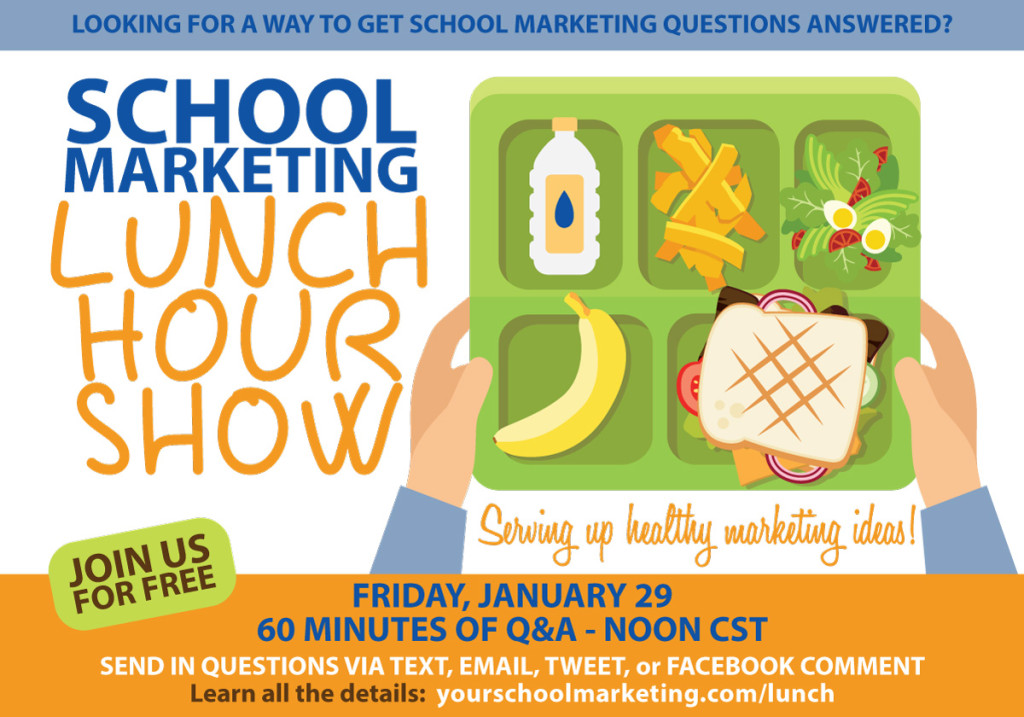 School Marketing Lunch Hour Show with Randy Vaughn @schoolmktg