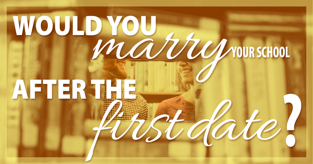 Randy Vaughn: Would you marry your school after the first date? -